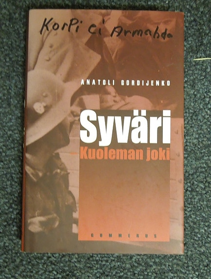 Syväri kuoleman joki Anatoli Gordijenko
