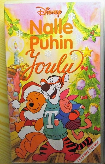 Nalle Puhin Joulu Lasten Disney VHS-elokuva