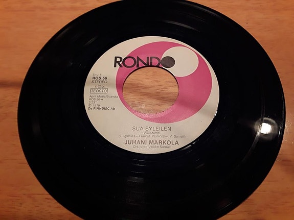 Juhani Markola 7" Sua syleilen/ Se maa on kaunis