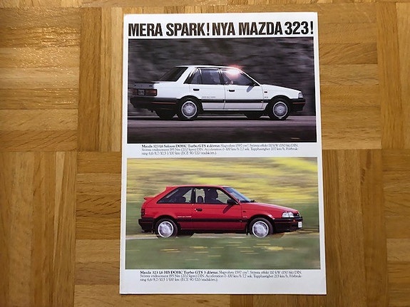 Esite Mazda 323 noin 1986