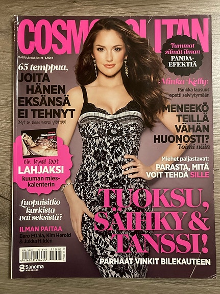 Cosmopolitan lehti marraskuu 11/2011