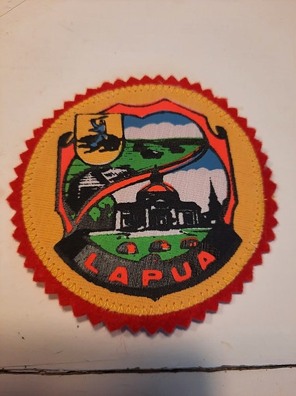 Hihamerkki/haalarimerkki Lapua