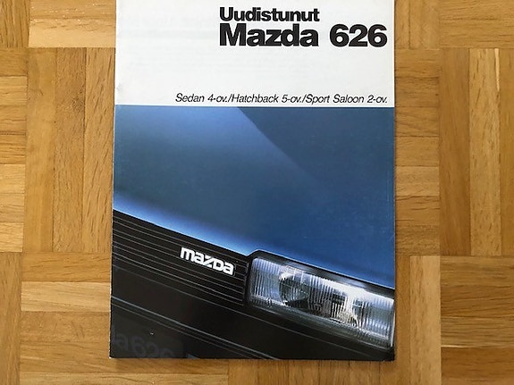 Esite Mazda 626 GC 1986 sedan sport saloon hatchback