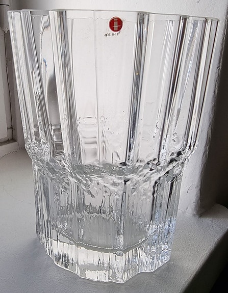 Iittala Tapio Wirkkala Pallas maljakko
