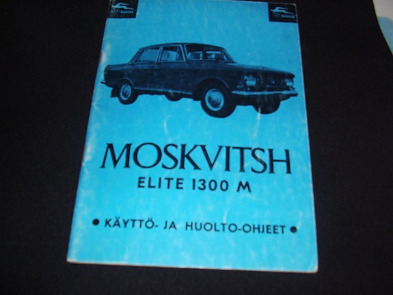 Moskvitsh Elite 1300 ohjekirja