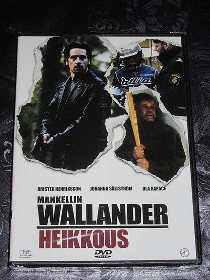 Wallander Heikkous dvd uusi