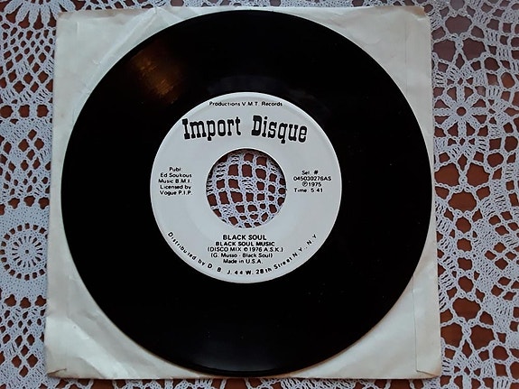 Black Soul 7" Black soul music / Black soul music