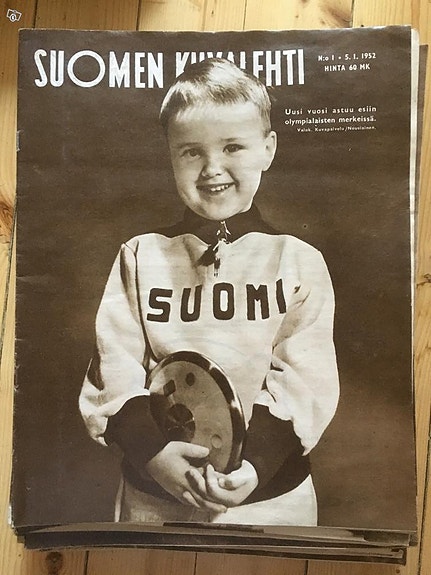 Suomen Kuvalehti v 1952 21 kpl, lähtee kohta jätepaperiin