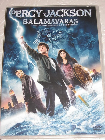 Percy Jackson Salamavaras dvd