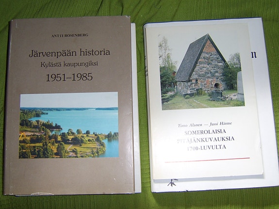 Kunnallishistoriaa Somero Tuusula Järvenpää
