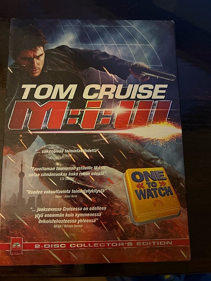 Mission Impossible 3, 2 DVD