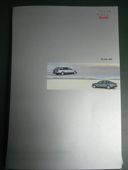 Audi A6 esitteet vm -99