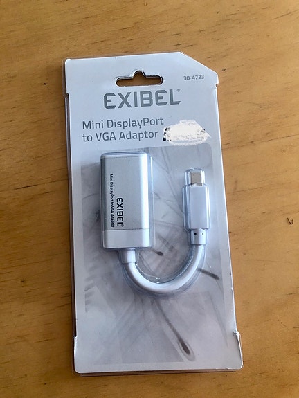Mini DisplayPort VGA adapteri