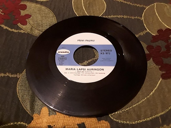 Päivi Paunu 7" Maria lapsi auringon / Aria