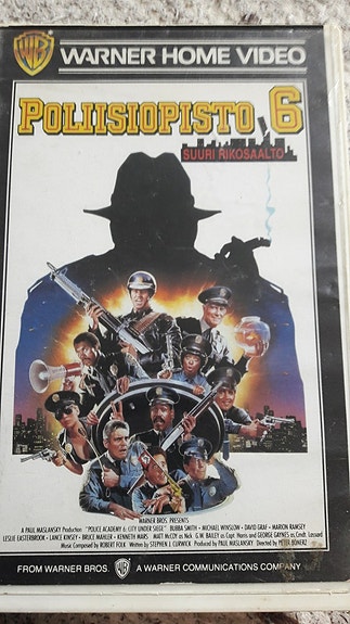 POLIISIOPISTO 6 VHS-elokuva