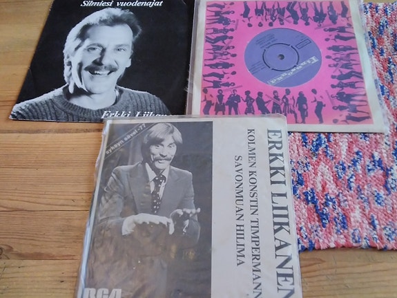 6 kpl Erkki Liikanen 7" Single