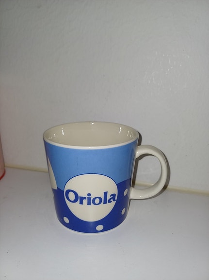 Teema Oriola muki, sininen, Arabia