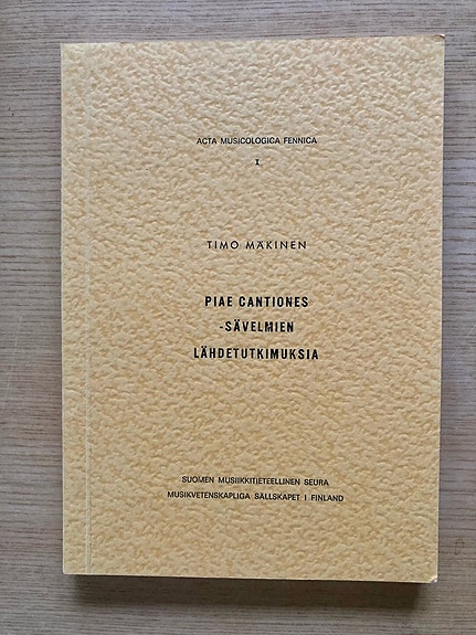Mäkinen: Piae cantiones