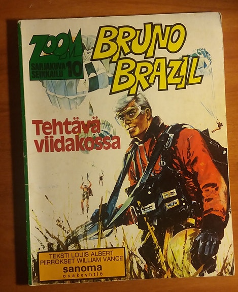 Zoom Sarjakuvaseikkailu 10 Bruno Brazil Tehtävä viidakossa