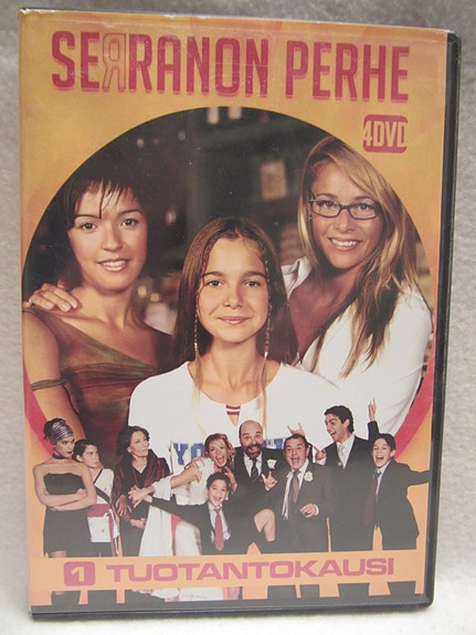 Serranon perhe kausi 1 dvd