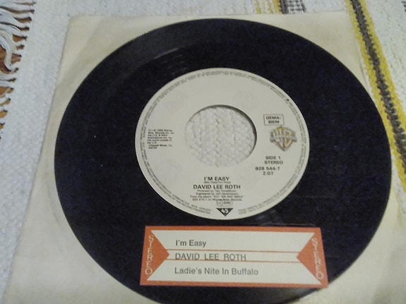 David Lee Roth 7" I'm easy