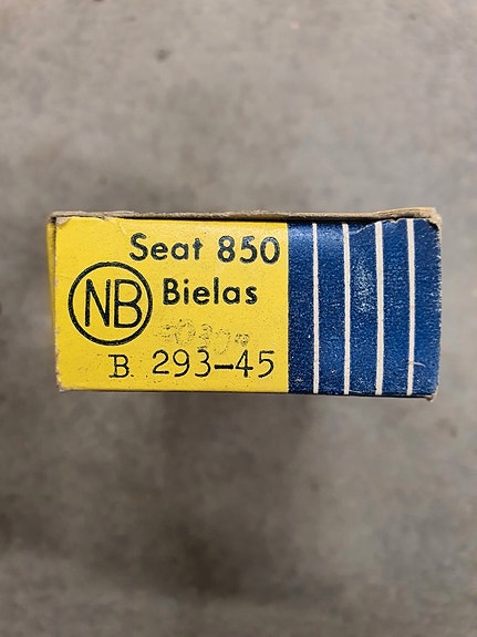 Fiat 850 kiertokangen laakerit