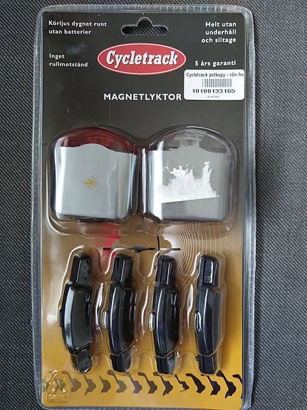 Uudet polkupyörän ajovalot  (etu ja taka) edullisesti!