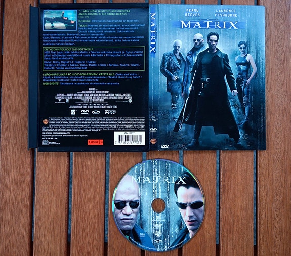 The Matrix (1999 Keanu Reeves, Laurence Fishburne, Carrie-Anne Moss)