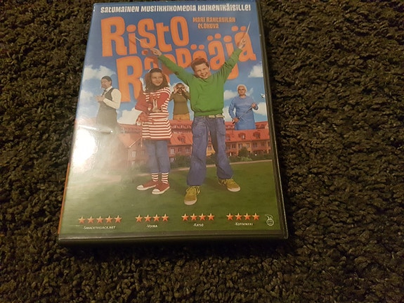 Risto räppääjä DVD elokuva