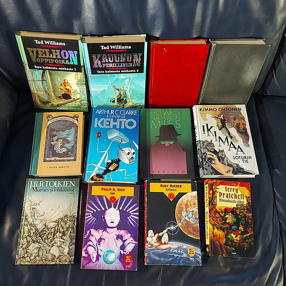 Sci-fi ja fantasia kirjoja 5 kpl kerralla tai erikseen