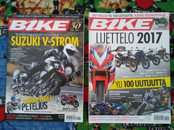 BIKE lehtiä 2014-2017