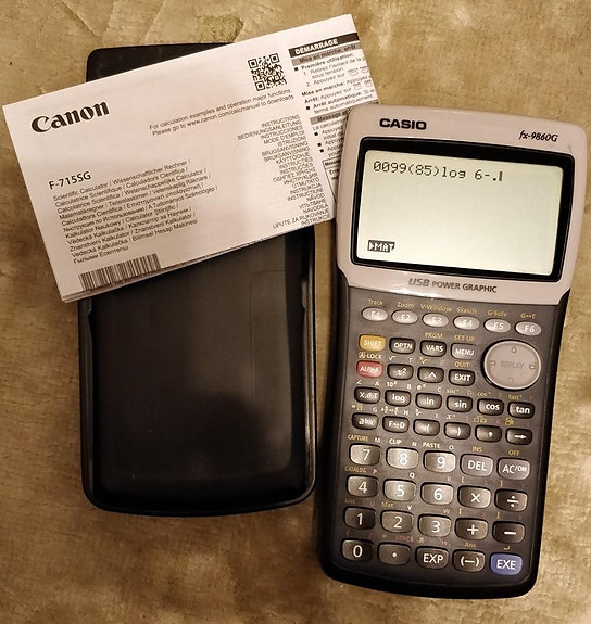 Casio FX-9860G grafiikkalaskin