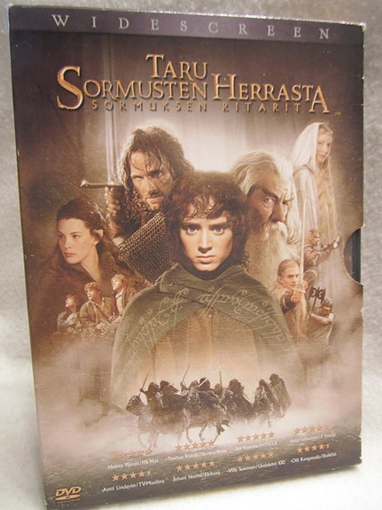 Sormuksen ritarit dvd