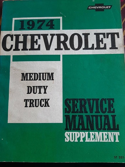 Chevrolet 1974 Korjaamokäsikirja