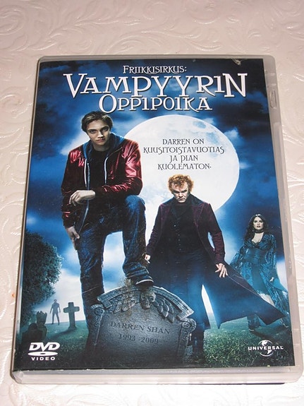 Friikkisirkus : Vampyyrin Oppipoika dvd