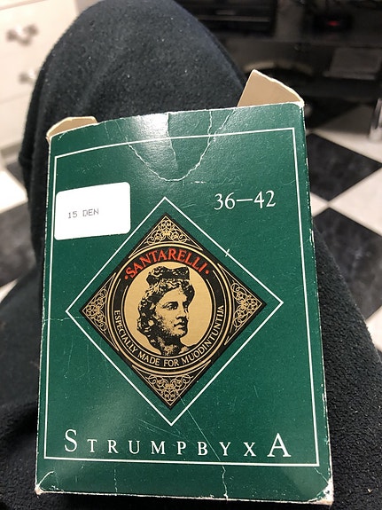 Uudet Käyttämättömät  Valkoiset Sukkahousut SANTARELLI