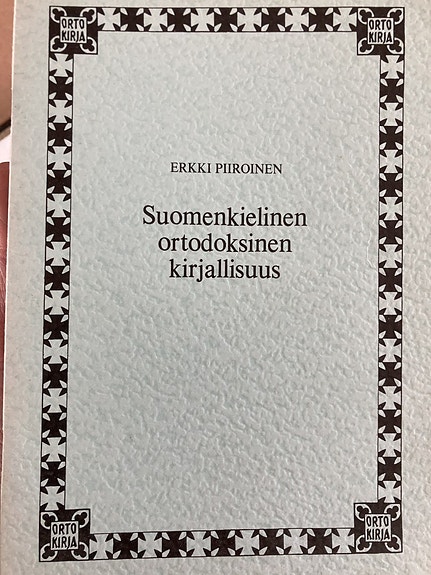 Piiroinen: Suomenkielinen ortodoksinen kirjallisuus