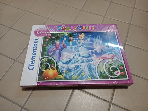 Disney prinsessa palapeli 2 x 20
