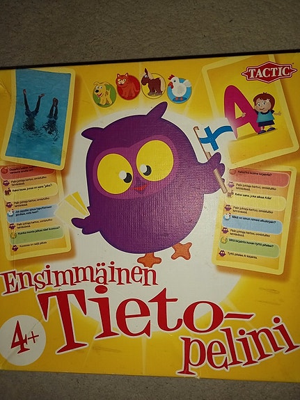 Ensimmäinen tieto-pelini 4+