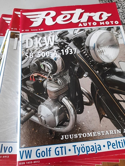 Retro auto moto Lehdet