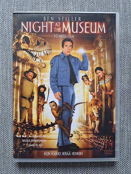 Yö Museossa dvd