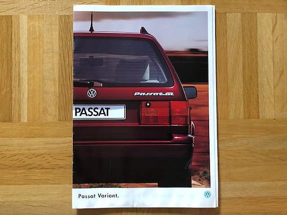 Esite Volkswagen Passat B4 Variant, 1994/1995. VW