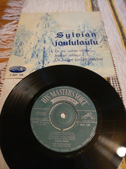 Kalevi Korpi 7" EP Sylvian joululaulu