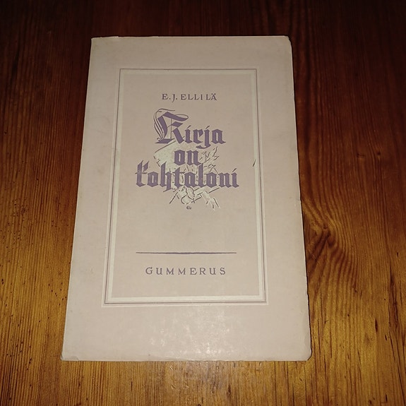Kirja on kohtaloni - E.J. Ellilä
