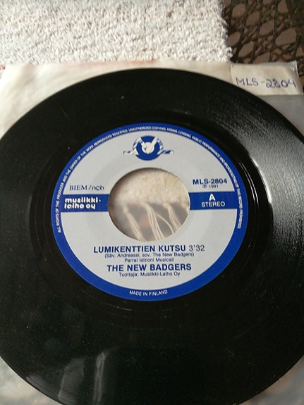 The New Badgers 7" Lumikenttien kutsu