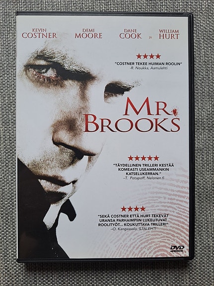 Mr. Brooks dvd