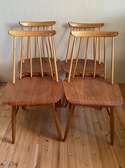 Fanett tuolit,design Ilmari Tapiovaara
