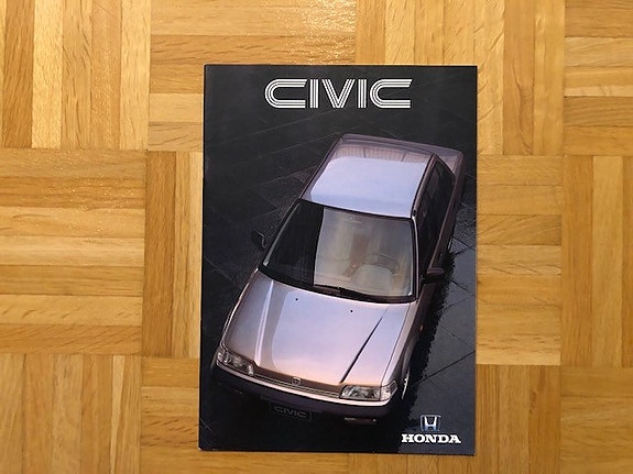 Esite Honda Civic 1991 3-ovinen ja 4-ovinen