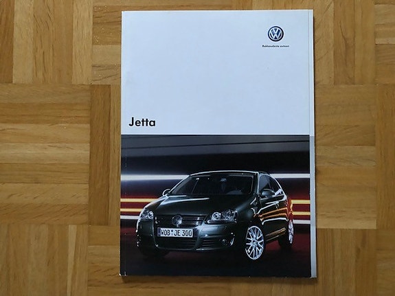 Esite Volkswagen Jetta A5 1K vuodelta 2007
