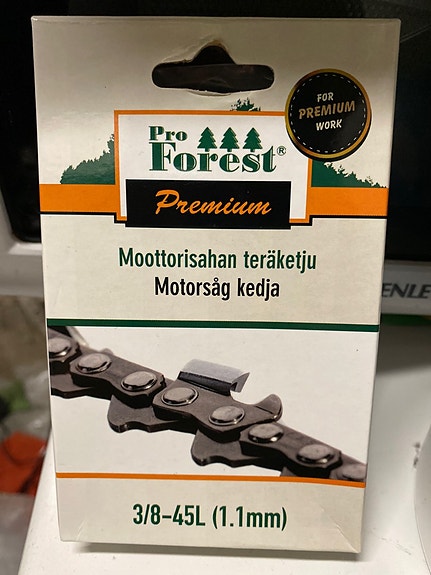 Moottorisahan teräketju